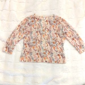 Garnet Hill cardigan sweater